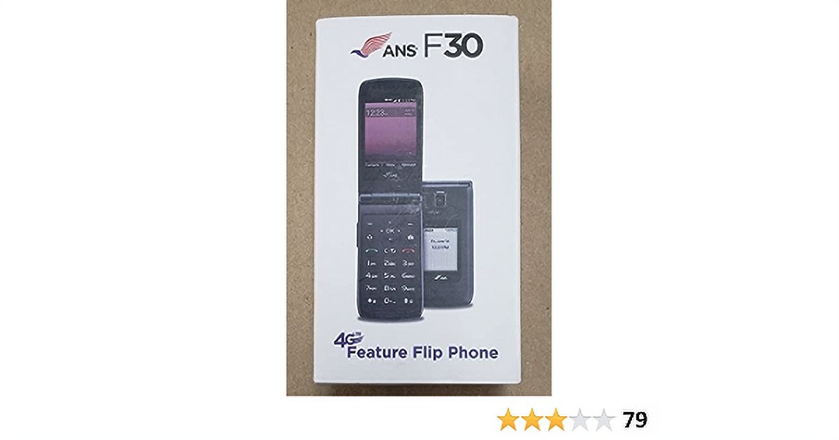 Boost Mobile ANS Flip phone 4G LTE Unlocked