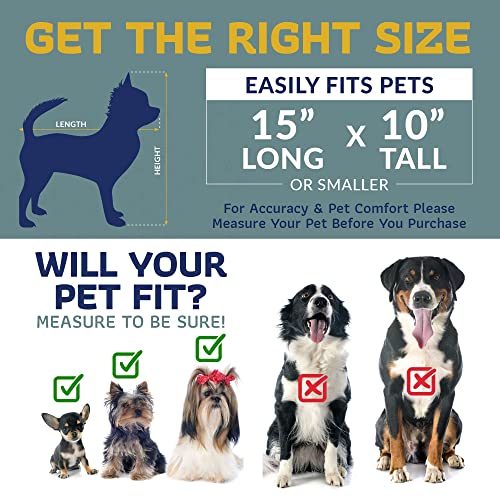 Airline Compliant Pet Carrier - Rolling Portable Travel Carry Crate for Small Dog, Puppy or Cat - Soft Removable Wheeled Design with Mesh Window Sides - Airplane and TSA Compliant- by Katziela