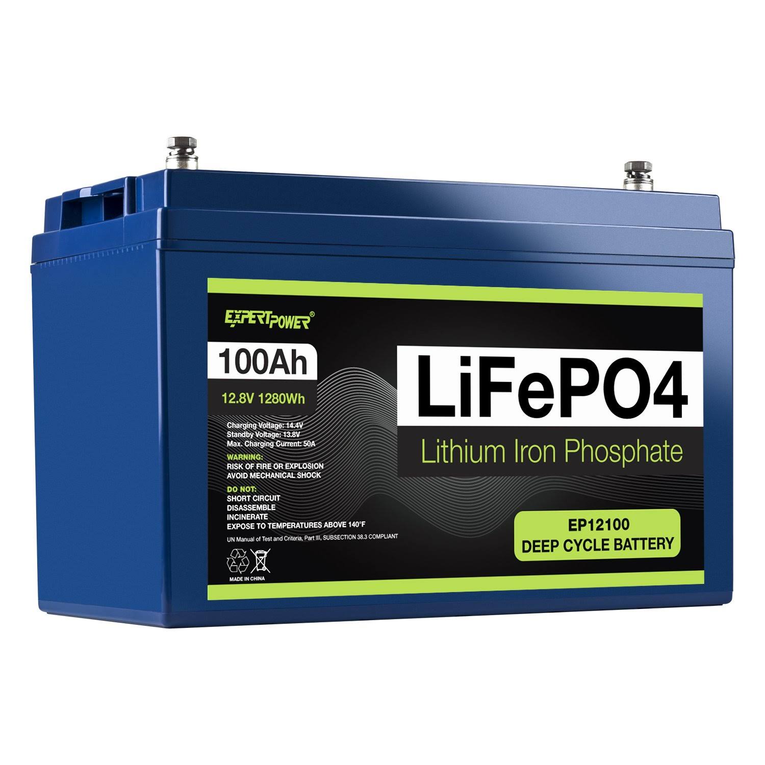 12V 100Ah LiFePO4 - EP12100