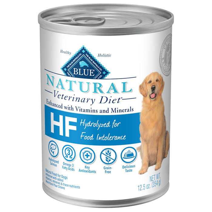 Blue Buffalo Natural Veterinary Diet HF Hydrolyzed for Food Intolerance Wet Dog Food - Pet Supplies online store