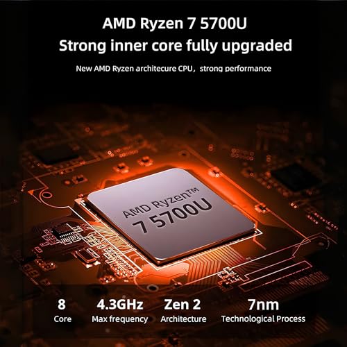 HP Newest 17.3'' IPS FHD Anti-Glare Display Laptop, AMD Ryzen 7 5700U Processor (Beats i9-10885H), Wi-Fi 6, Long Battery Life, Webcam, Bluetooth, Win 11 Pro, w P500 SSD (64GB RAM | 2 TB SSD), Black