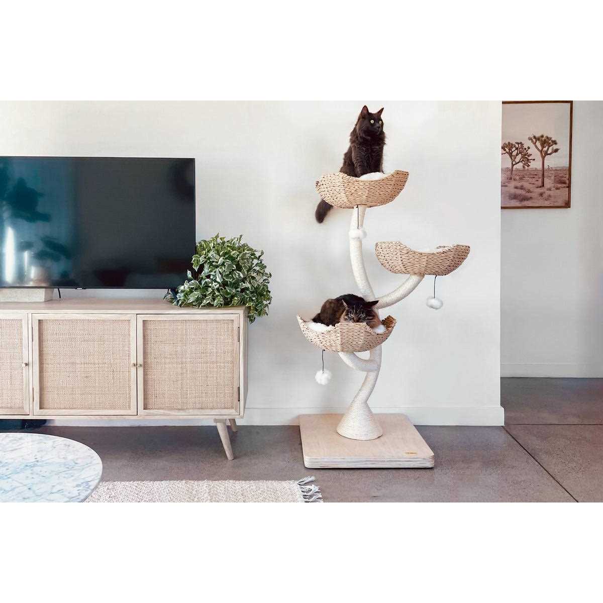 Maupets Mau Ivy 3 Modern Cat Tree - Pet Supplies online store