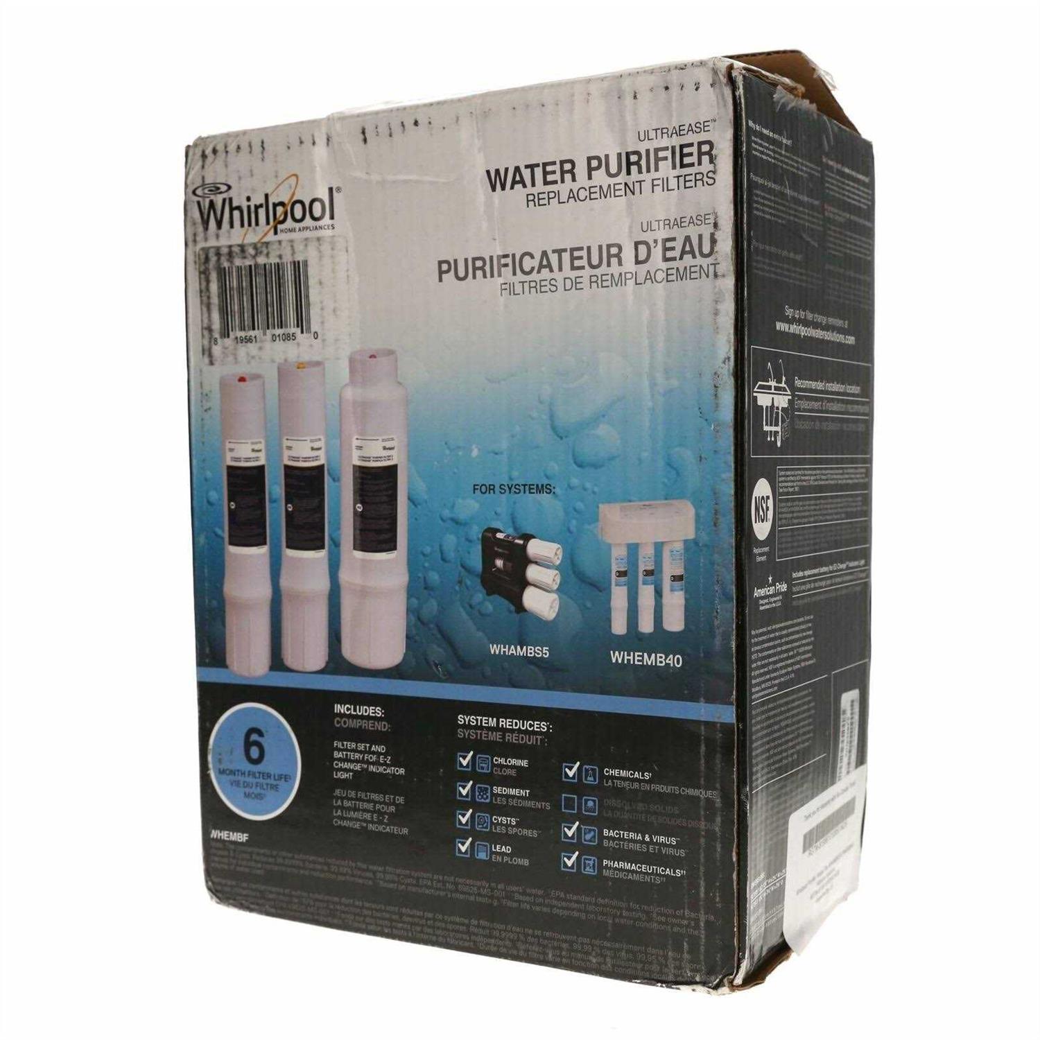 Whirlpool WHEMBF Under Sink Replacement Filter Set