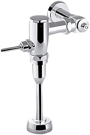 Kohler K-76317-CP PRIMME Manual flushometer Valve for 0.125 gpf washdown Urinal Polished Chrome