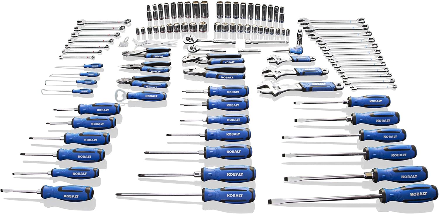 Kobalt 100-Piece Household Tool Set with Hard Case