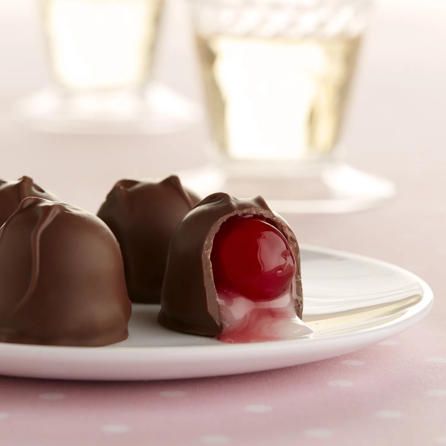Queen Anne Milk Chocolate Covered Cordial Cherries 3.3oz. - Cherry Enrobed with Smooth Milk Chocolate for Snacks Dessert Halloween Trick or Treat Basket Stuffers Christmas Gift & Party Favor 4 Packs