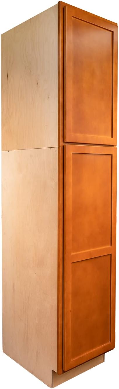 Quicklock RTA (Ready-to-Assemble) | Base Kitchen Cabinets - Shaker Style | 100% Plywood | Made in America | Soft Close Hardware (Provincial Stain, 24