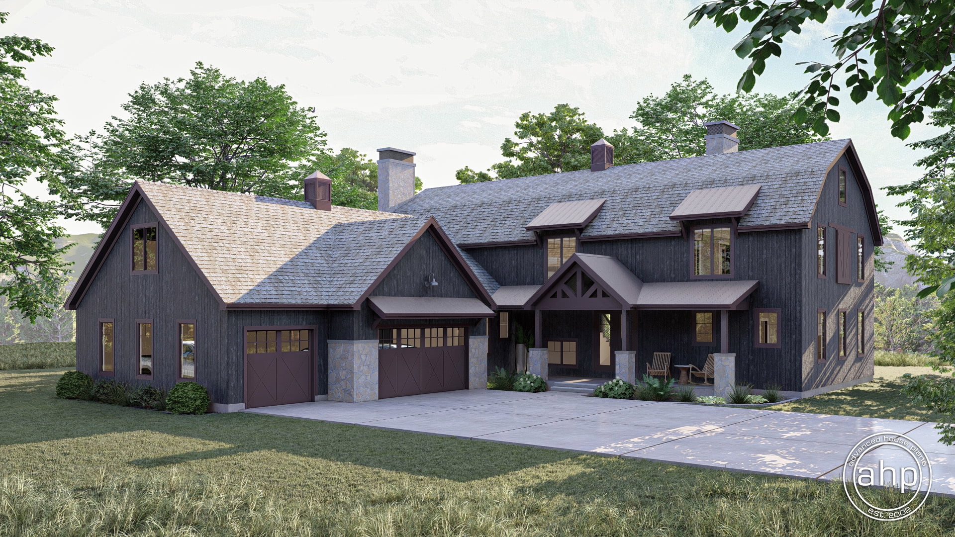 Advanced House Plans: Builder Ready Blueprints | Longhorn Ranch 30164 | 1.5 Story Plan
