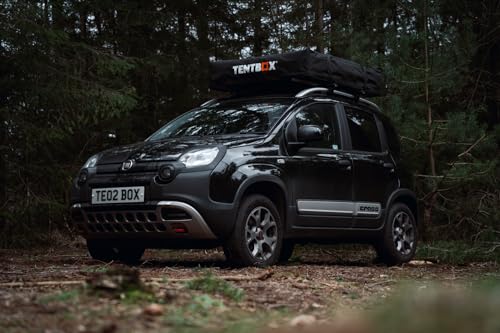 Lite - Car Roof Top Tent - TentBox Car Roof Tent - Four Season Car Camping - Tent Box Roof Tent FITS MOST CARS - Premium fold out design, 30 Seconds Set-Up