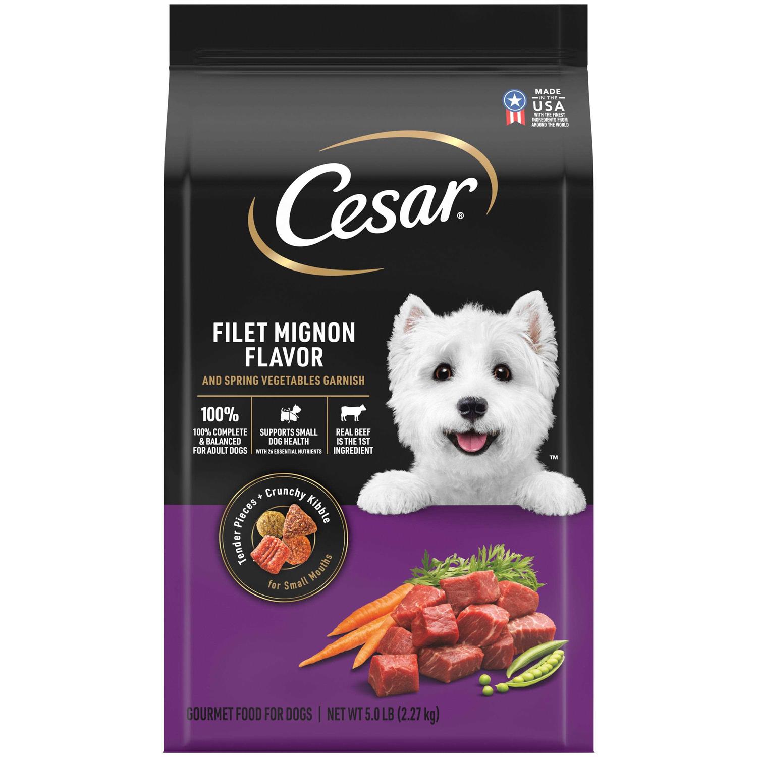 Cesar Small Breed Spring Vegetables Dry Dog Food - Pet Supplies online store