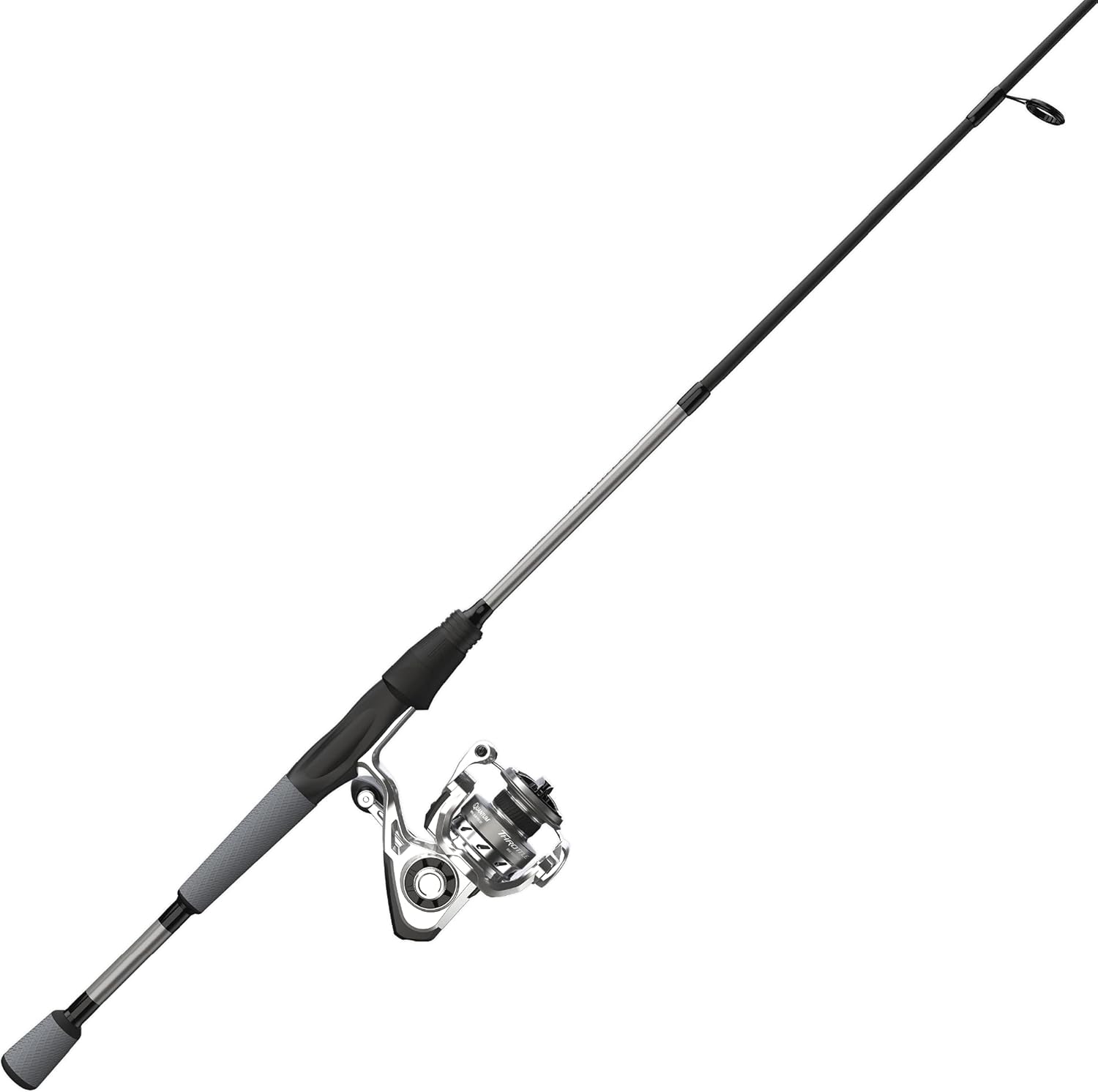 Quantum Throttle Spinning Reel and Fishing Rod Combo