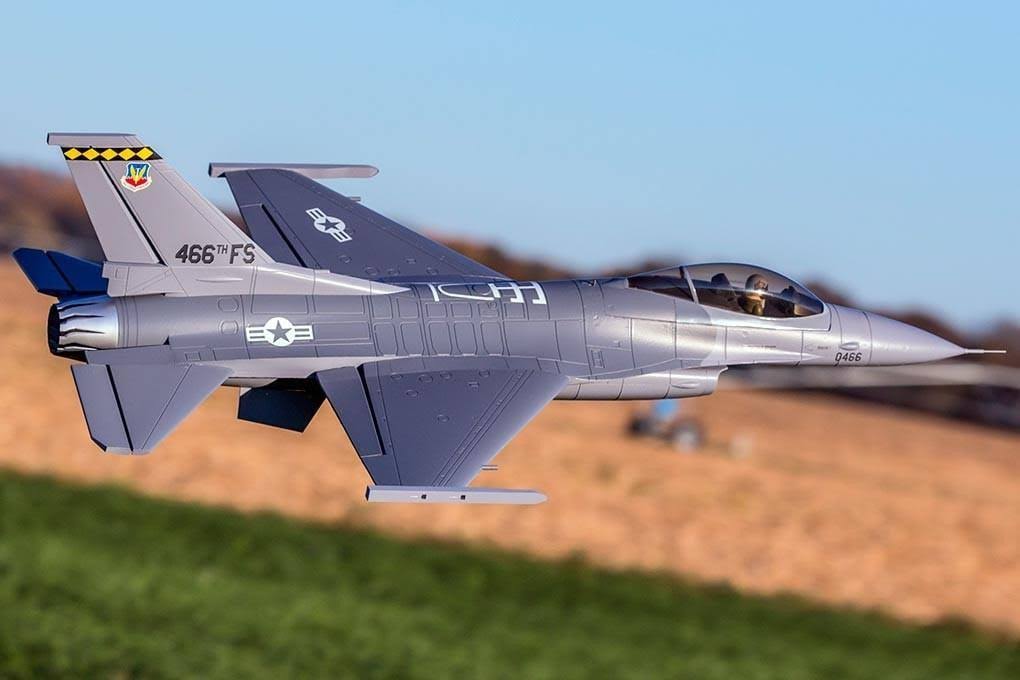 Freewing 70mm F-16 V2 EDF Jet - ARF Plus FJ21111A+
