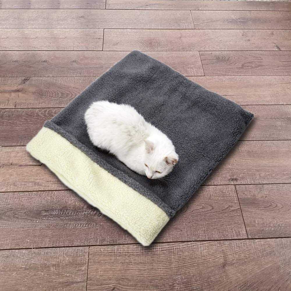 Lorde Cat Bed Cave Sleeping Bag, Pet Mat Self Warming Pad Sack for Cats and Small Dog - Pet Supplies online store