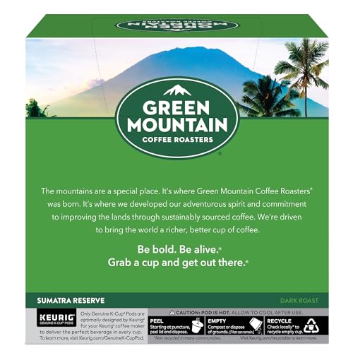 Green Mountain Coffee Roasters Dark Magic Keurig Single-Serve K-Cup Pods, Dark Roast Coffee, 72 Count