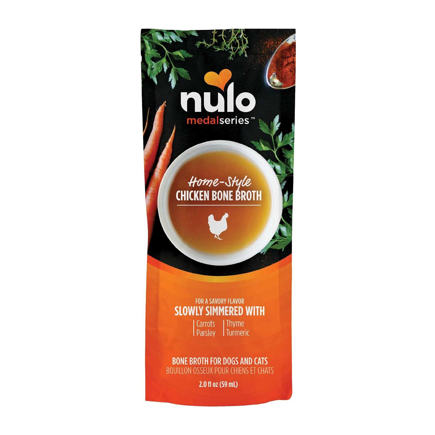 Nulo MedalSeries All Life Stage Bone Broth Wet Dog & Cat Food Topper - Pet Supplies online store