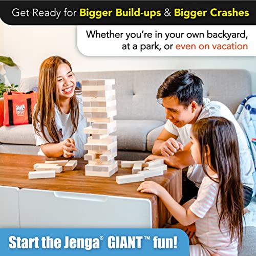 Jenga Giant - Stacks to Over 5 feet - Officially Licensed - JS7