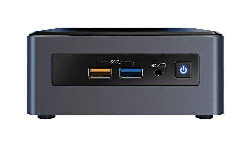 Intel NUC 8 Home Mini Desktop Black (Intel i3-8121U 2-Core 2.20GHz, 4GB RAM, 512GB PCIe SSD + 2TB HDD (2.5),AMD Radeon 540 2GB GDDR5 Dual, AC WiFi, BT 5.0, RJ-45, 4xUSB 3.1, 2xHDMI, SD Card, Win10H)