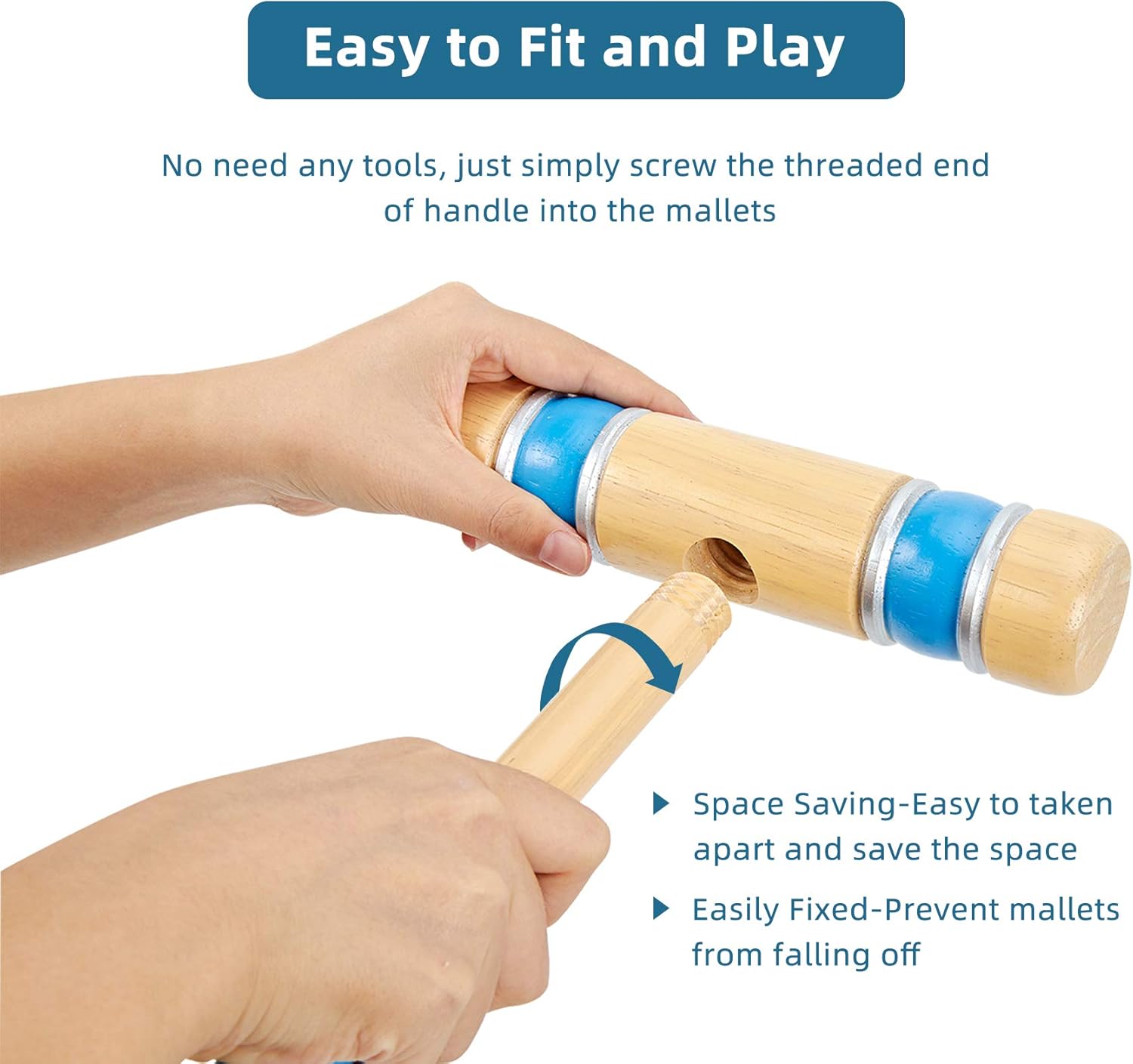 Pointyard Six Player Croquet Set, 28’’ Croquet Set with Wooden Mallets/Colored Ball/Wickets/Stakes for Adults/Teenager/Family-Perfect for Lawn/Backyard Game/Park (Includes Carry Bag)