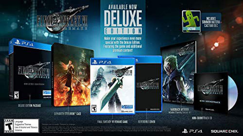 Final Fantasy VII Remake - PlayStation 4 Deluxe Edition