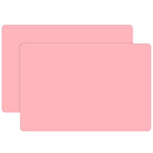 Gartful 3PCS Silicone Sheet for Crafts, Epoxy Resin, Jewelry Casting Molds, Multi-Purpose Counter Pad, Placemat Table Mat, Desk Protector, Nonskid Nonstick, Dark Grey (15.7x11.8 inches)