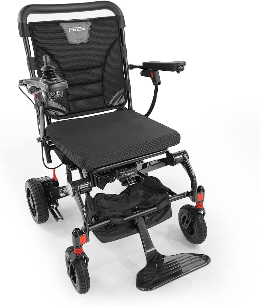 Pride Mobility Jazzy Carbon Featherweight Power Chair w/ Available Extended Warr