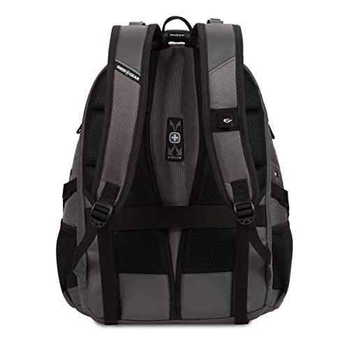 SwissGear 1900 Scansmart TSA 17 Laptop Backpack, Black, 19-Inch