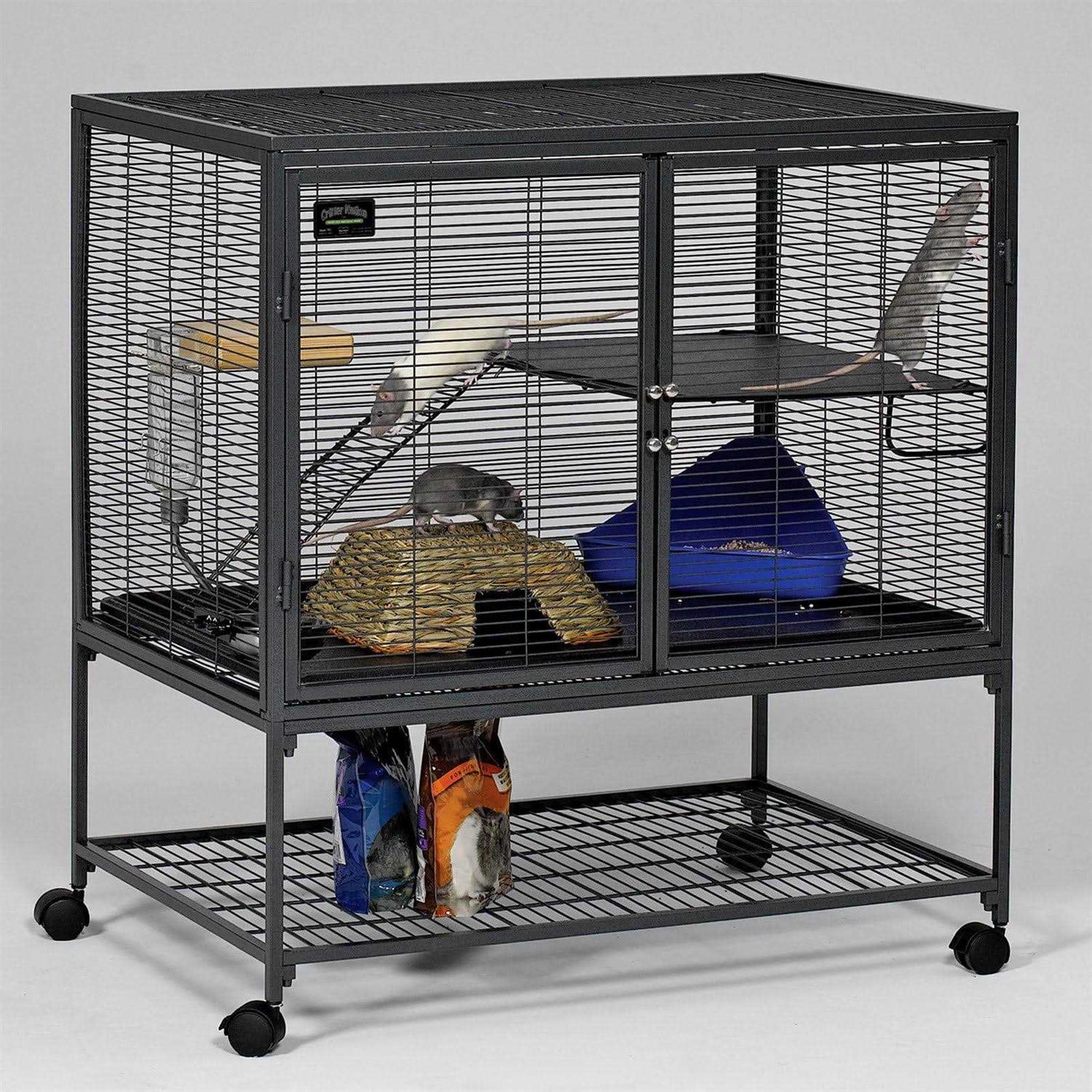 Midwest Deluxe Critter Nation Single Unit Small Animal Cage - Pet Supplies online store