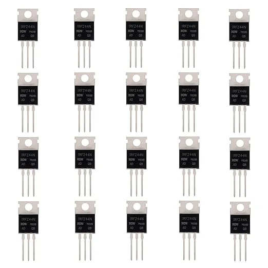 BOJACK IRFZ44N MOSFET 49 A 55 V IRFZ44NPBF N-Channel Rectifier Power MOSFET Transistor TO-220 (Pack of 20 Pcs)