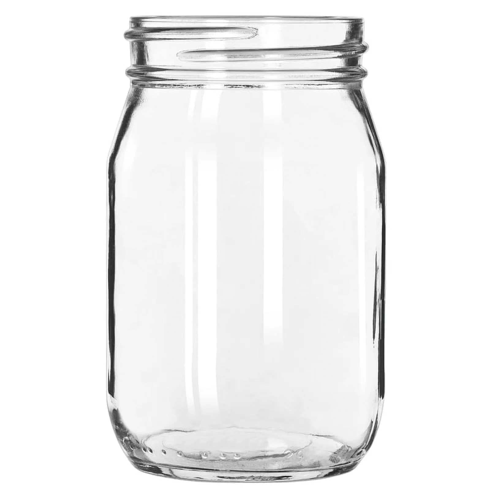 Libbey 92103 Glass 16 Oz. Drinking Jar - 12 / CS