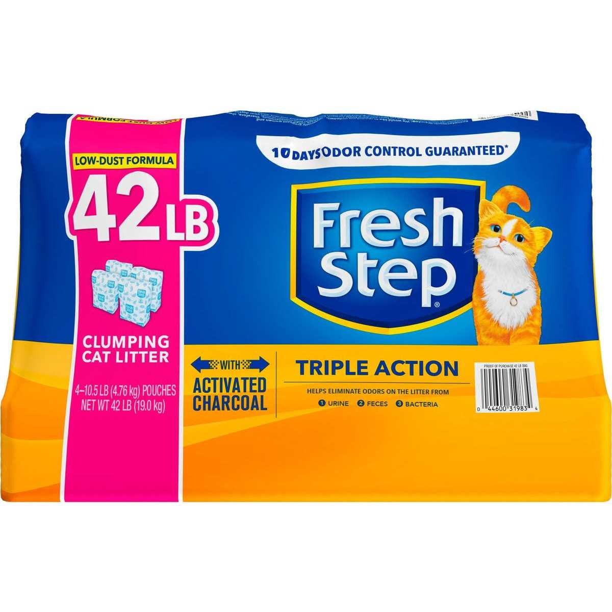 Fresh Step Clean Paws Triple Action Clumping Cat Litter - Pet Supplies online store