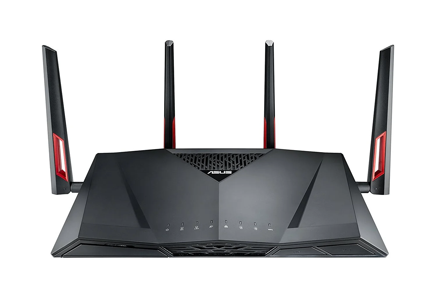 ASUS AC3100 WiFi Gaming Router (RT-AC88U) - Dual Band Gigabit Wireless Router, WTFast Game Accelerator, Streaming, AiMesh Compatible, Included Lifetime Internet Security, Adaptive QoS, MU-MIMO