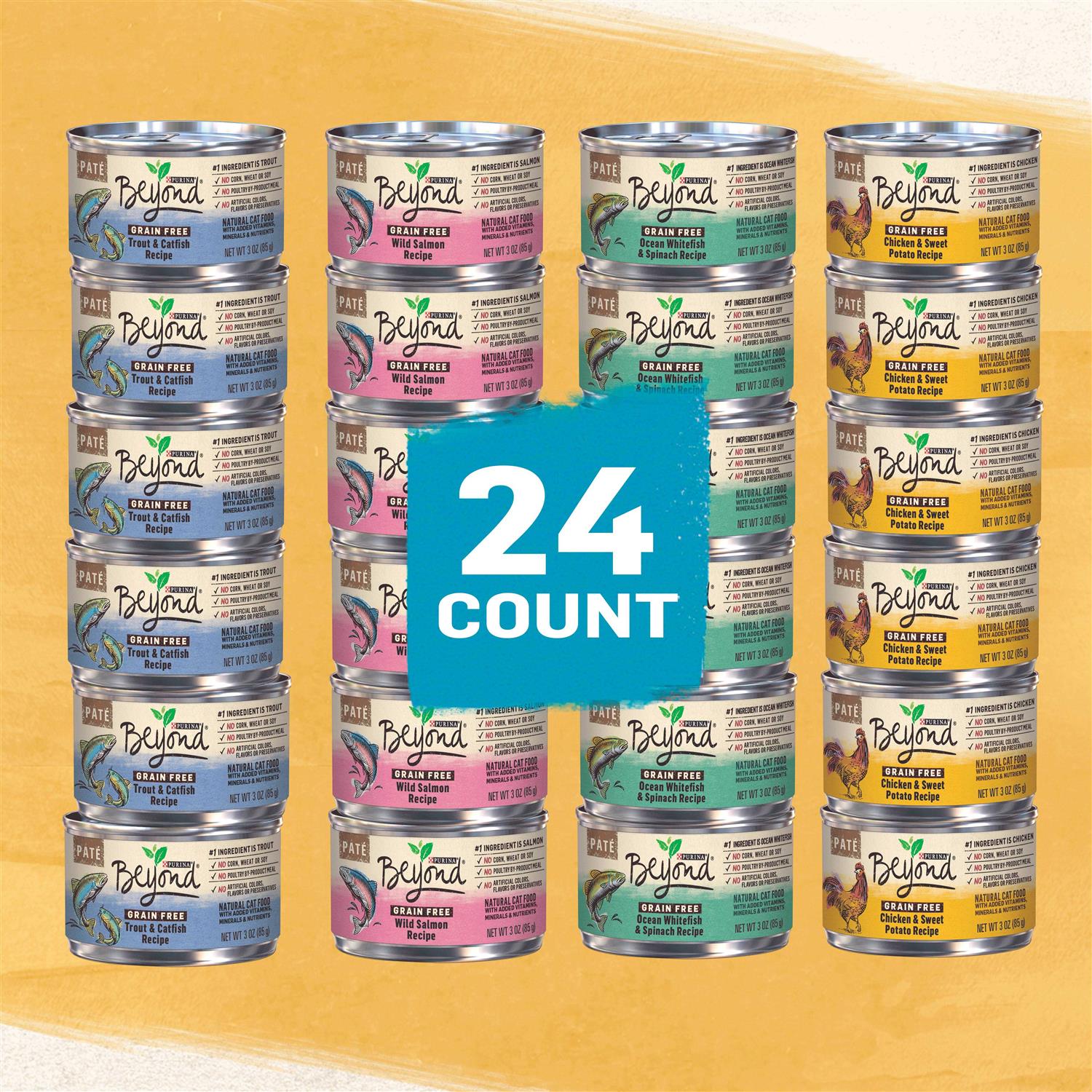 Purina Beyond Grain-Free Wet Cat Food - Pet Supplies online store