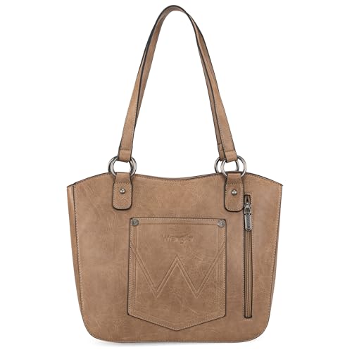 Wrangler Womens Retro Studded Western Hobo Handbag And Wallet Set