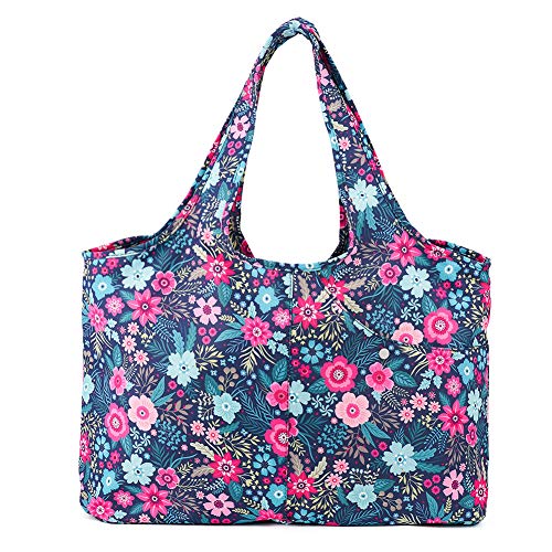 ZOOEASS Women Fashion Large Tote Shoulder Handbag Waterproof Tote Bag Multi-function Nylon Travel Shoulder