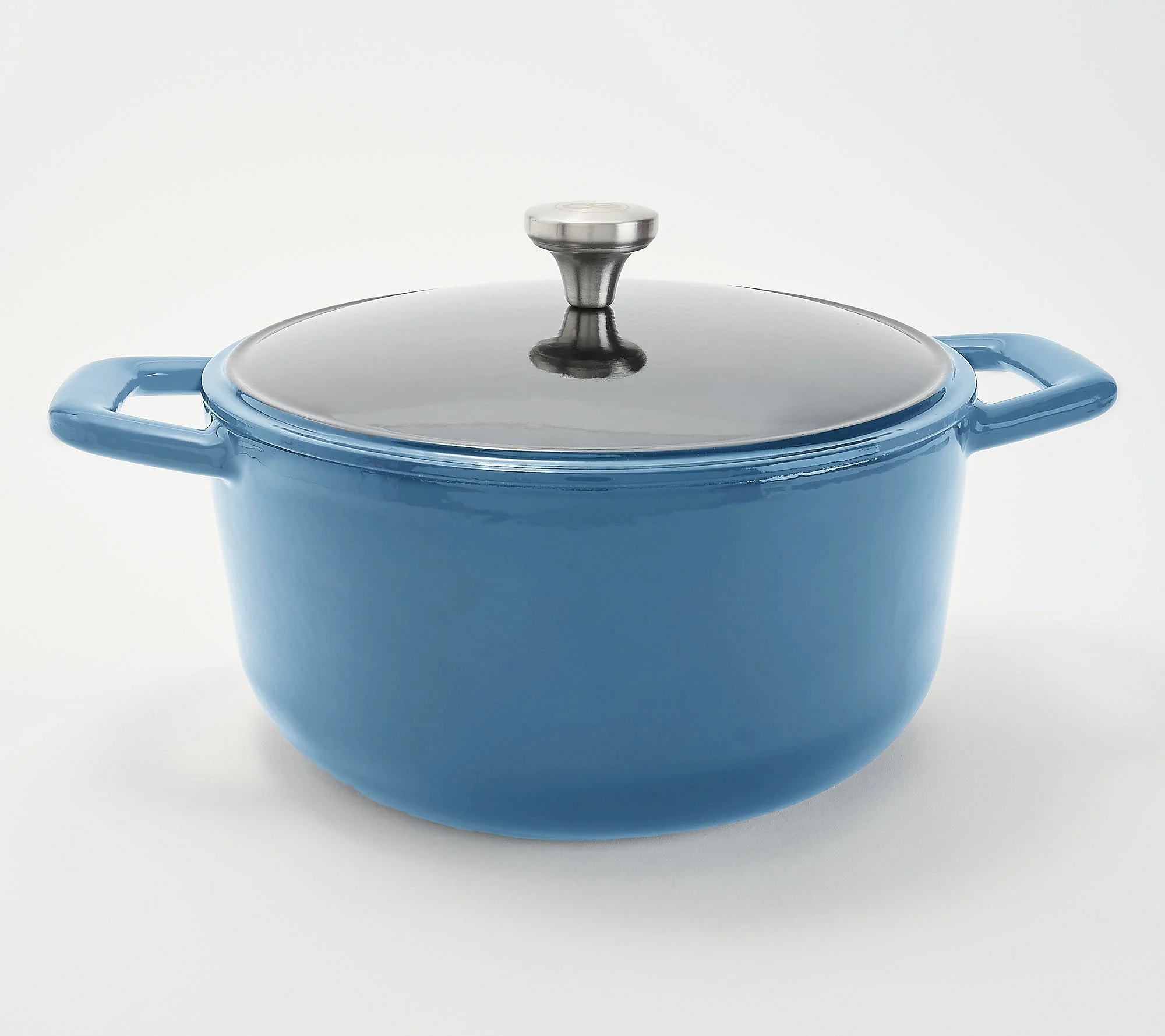 Cook's Essentials 5-qt Cast Iron Dutch Oven w/ Cast Iron Lid Refurbished