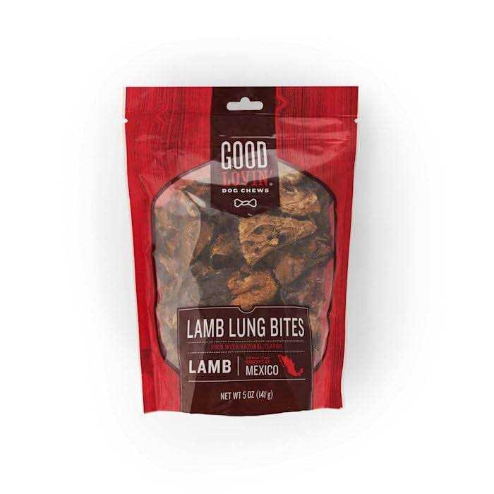 Good Lovin' Lamb Lung Bites Dog Chews - Pet Supplies online store