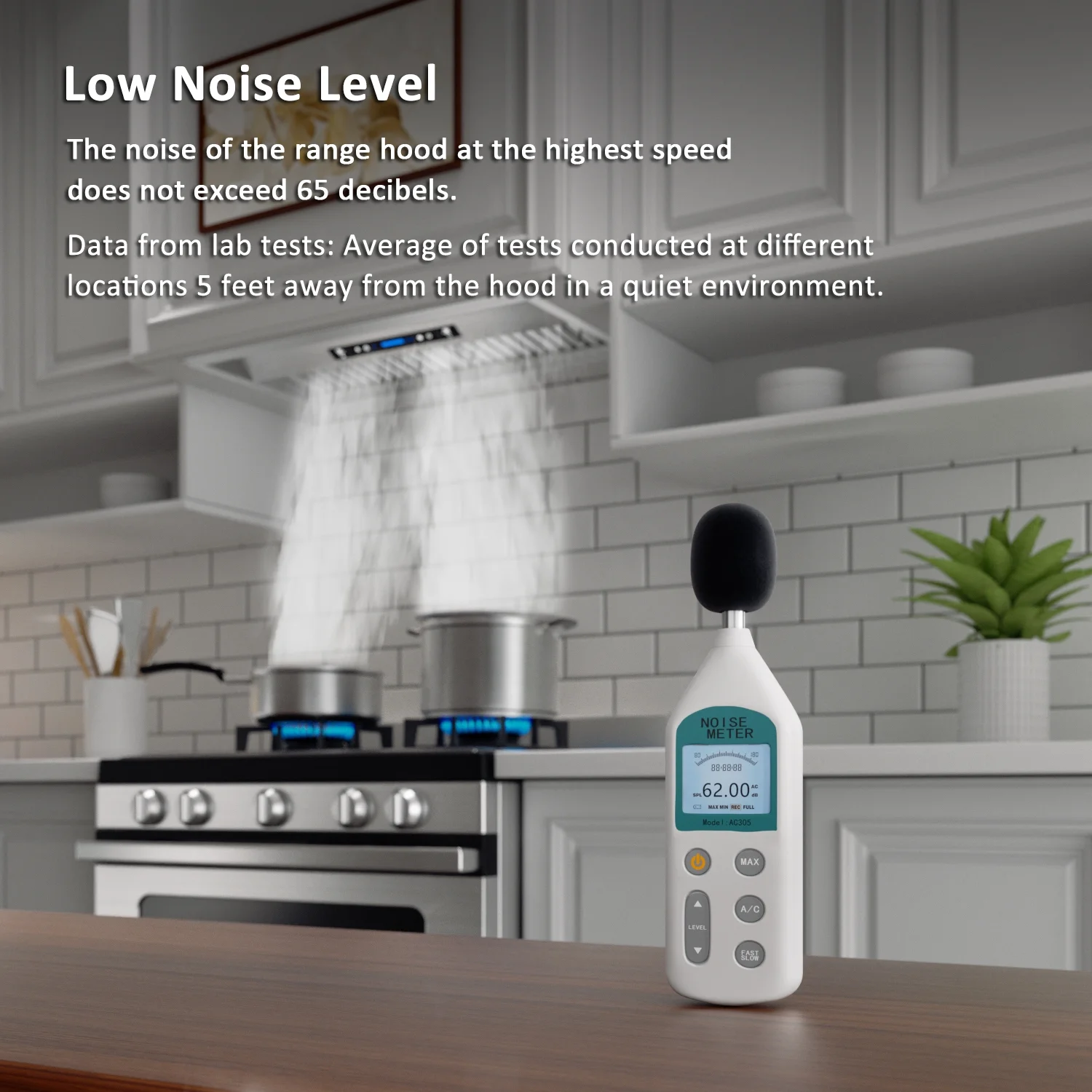 IKTCH 36 inch Built-in/Insert Range Hoods 900 CFM, Ducted/Ductless Convertible Duct, Stainless Steel Kitchen Vent Hood with 2 Pcs Adjustable Lights and 2 Pcs Baffle Filters with Handlebar