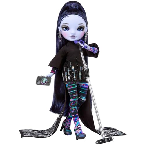 Rainbow High Shadow High Reina Glitch Crowne- Purple Fashion Doll. Fashionable Outfit & 10+ Colorful Play Accessories. Great Gift for Kids 4-12 Years Old & Collectors