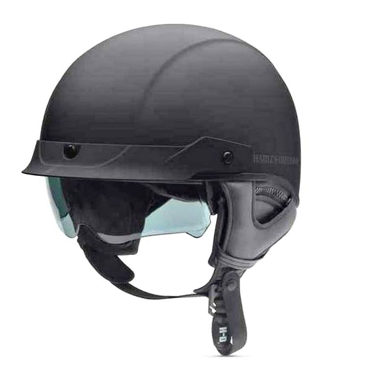 Harley-Davidson Lucid Ultra-Light Sun Shield J03 Half Helmet. 98390-16VM (M)