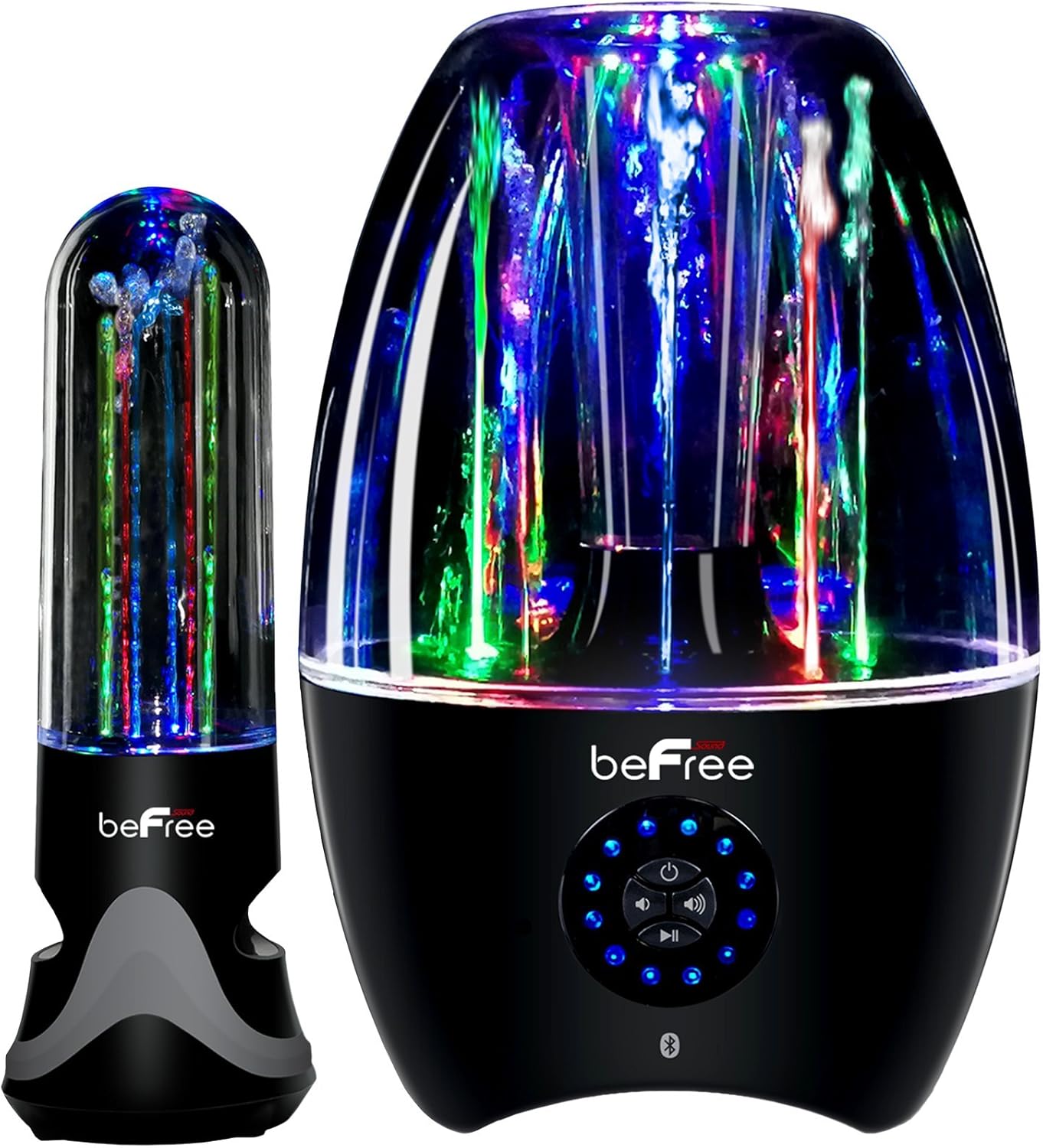 beFree Sound 2.1 Channel Wireless Multimedia LED Dancing Water Bluetooth Sound System