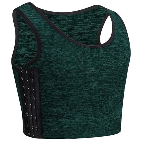 Transgender FTM Chest Binder Adjustable Affordable Breathable and Strong Compression Tank Top Trans Bra Binder