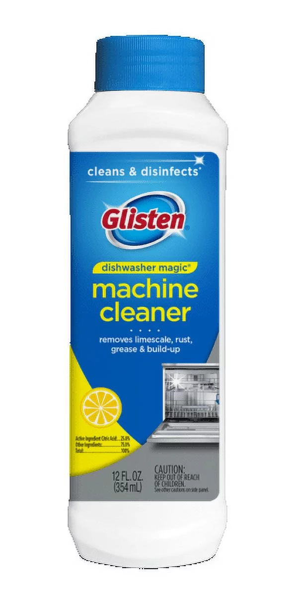 Glisten Dishwasher Magic Machine Cleaner & Disinfectant, Freshener Tablets and Detergent Booster