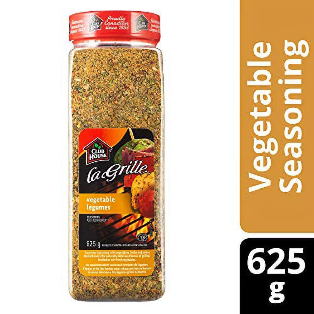 Club House La Grille Vegetable Seasoning,625g/22.04oz{Imported from Canada}