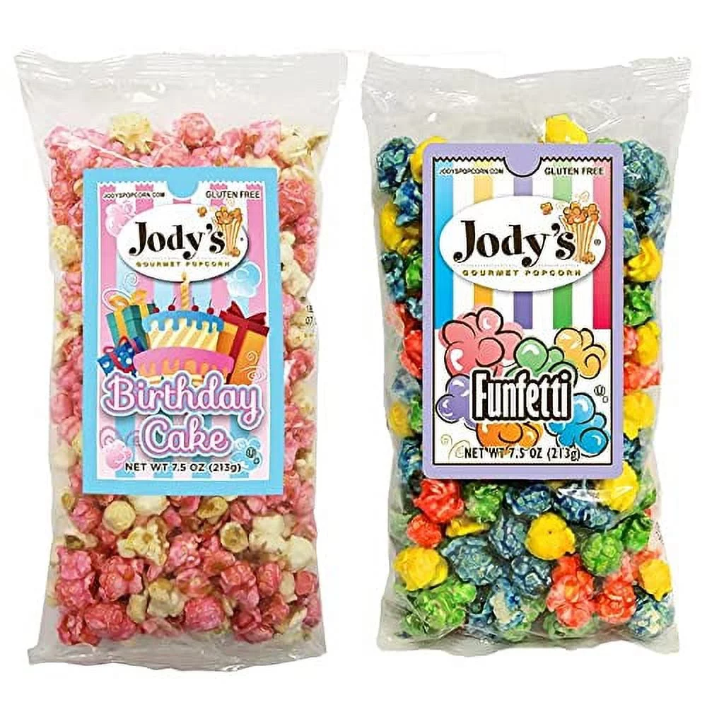 Jody's Gourmet Popcorn- Birthday Bundle (6 Bags)