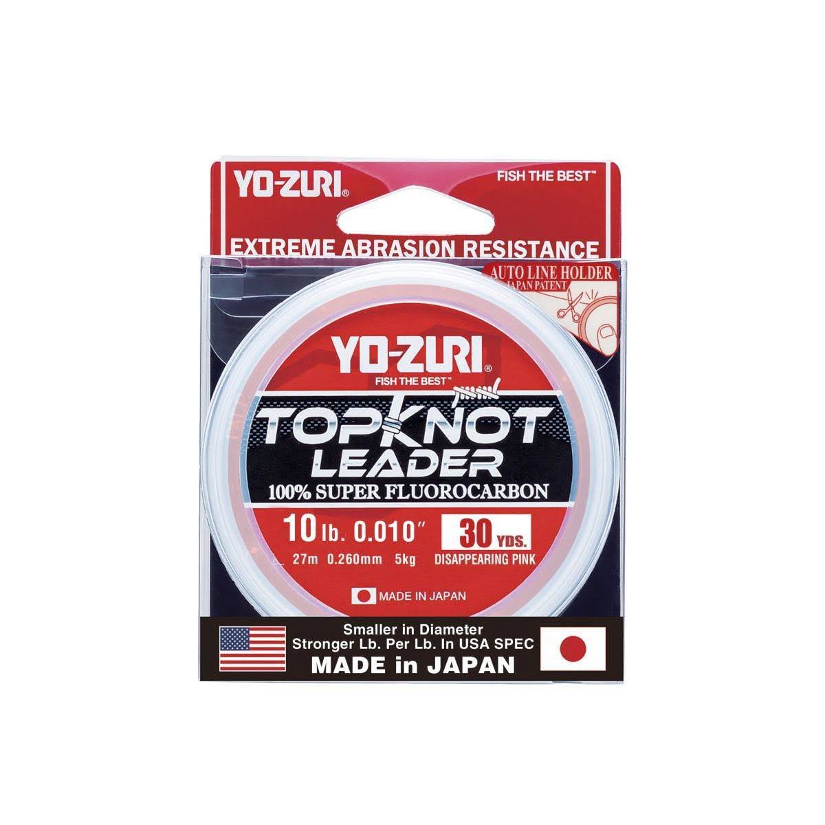 Yo-Zuri Top Knot Leader 100yd TKLD60LBNCL100YD