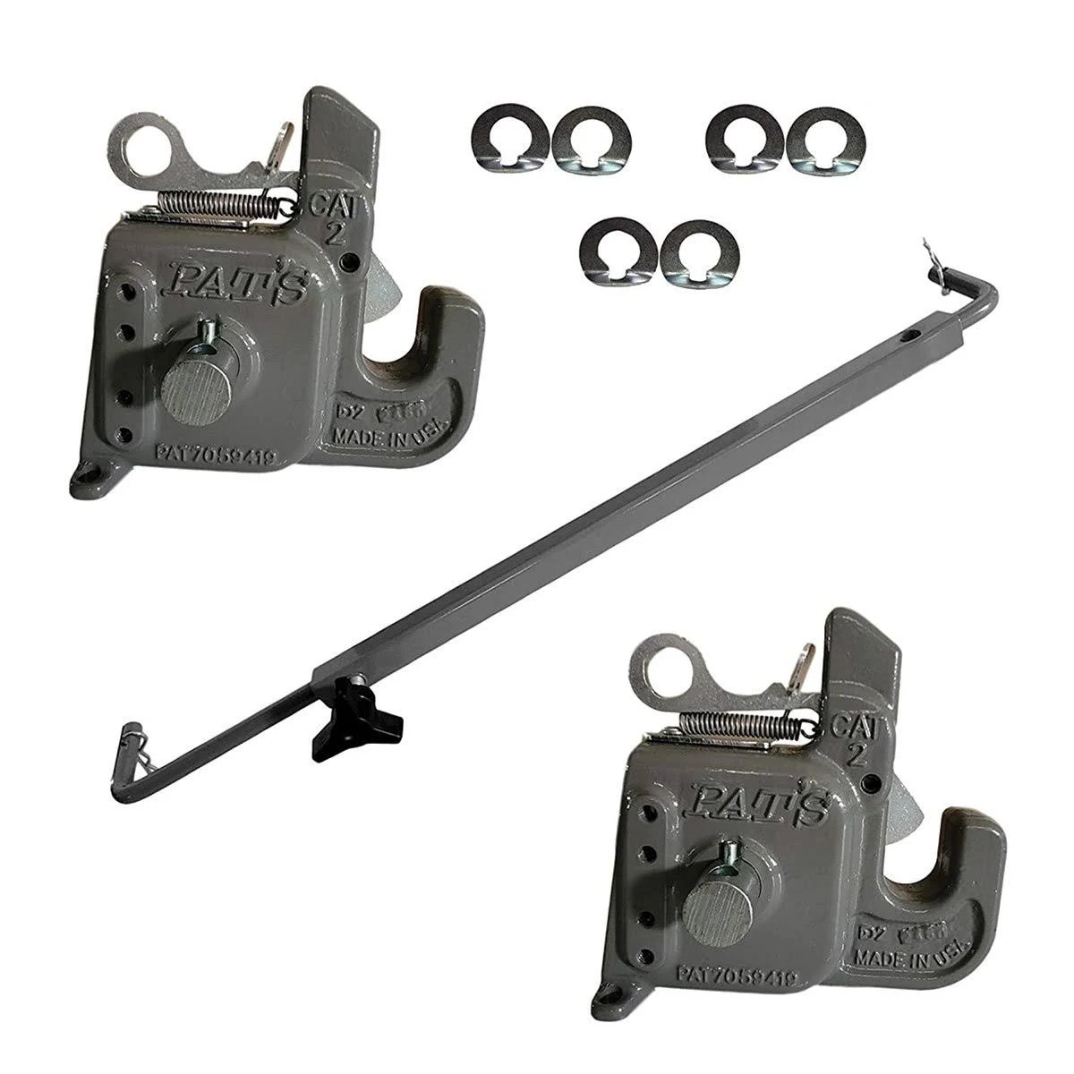 Pat&s Premium 3-Point Quick Change Hitch - Category 2 202ST