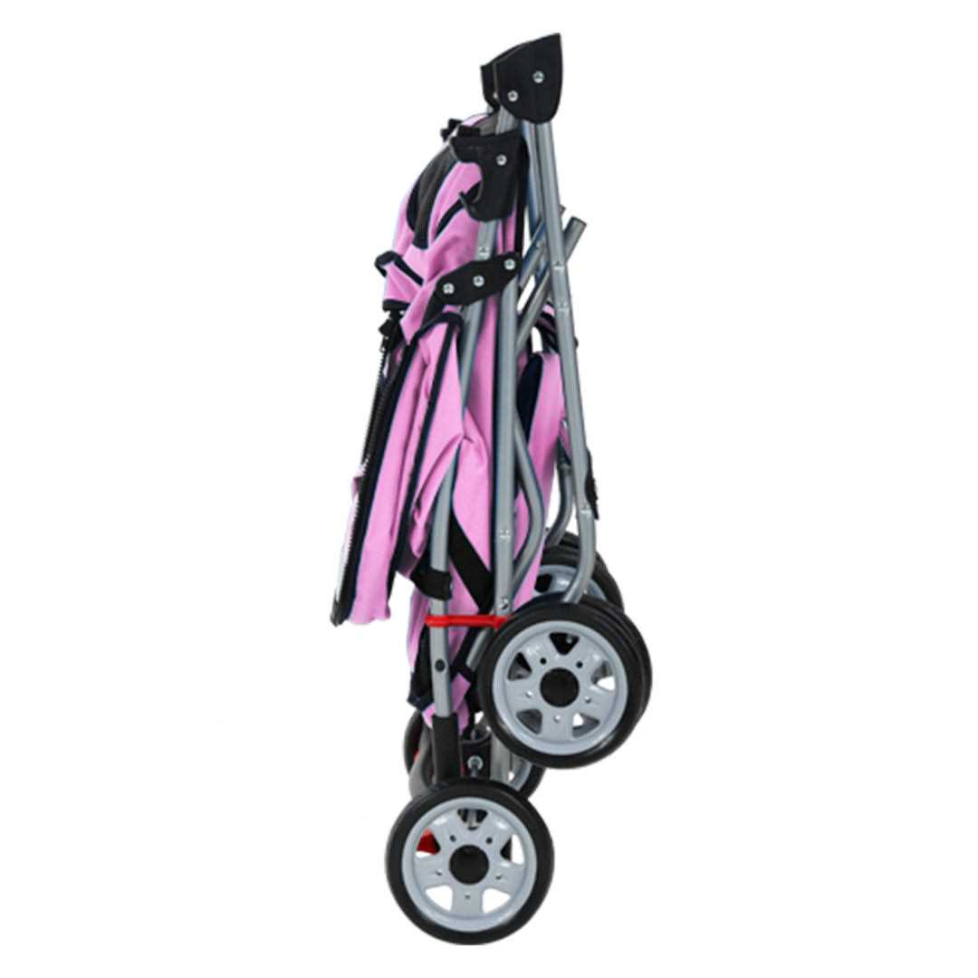 BestPet Pet Stroller Cat Dog Cage Stroller Travel Folding Carrier - Pet Supplies online store