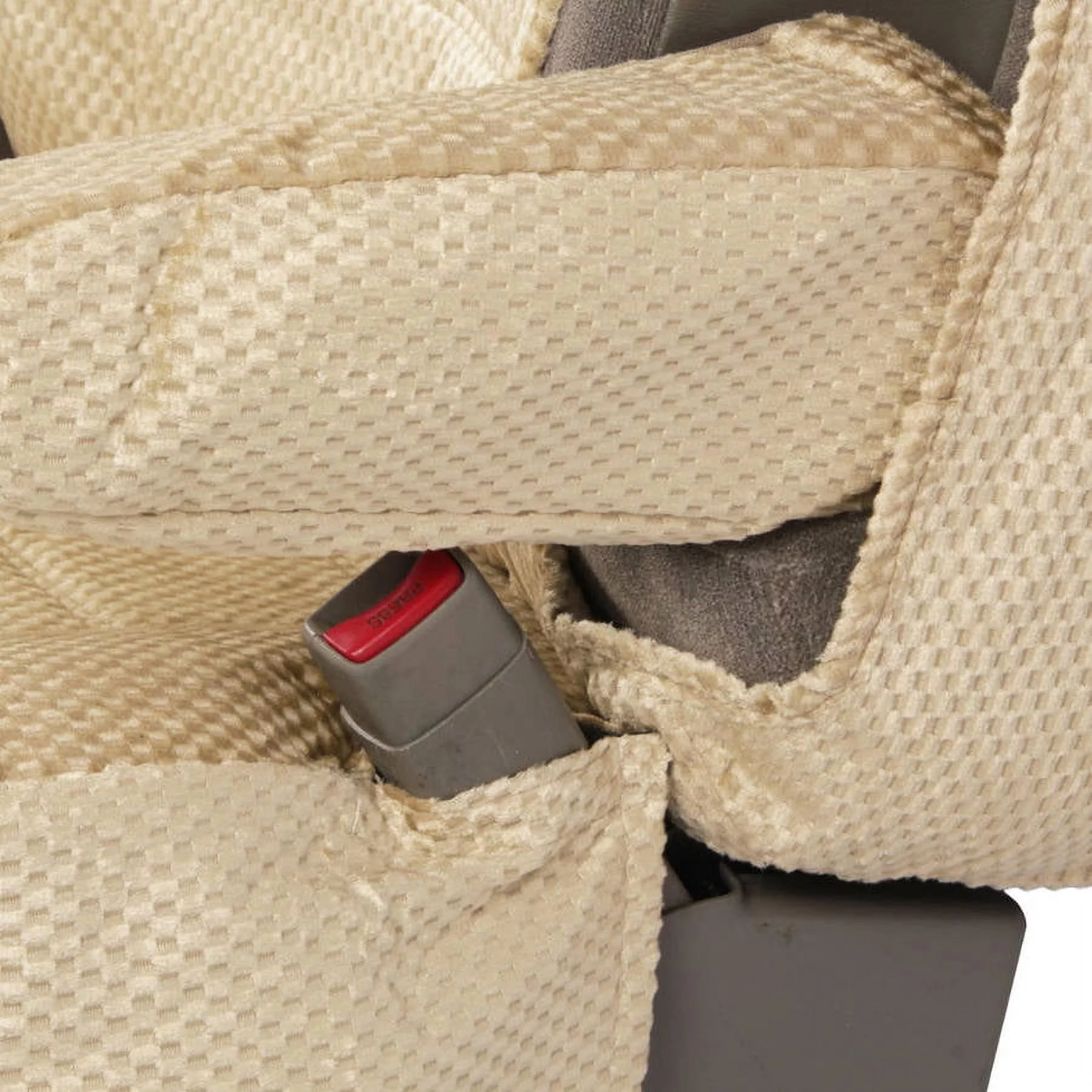 BDK Pickup Truck Seat Covers with Arm Rest and Built In Seat Belt, Scottsdale