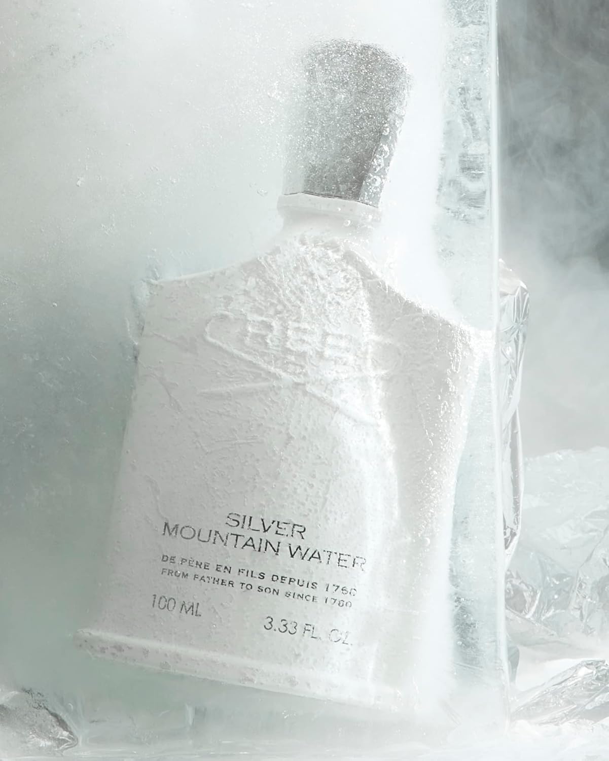 Creed Silver Mountain Water, Men's Luxury Cologne, Citrus, Fruity & Woody Fragrance, 50ML / 1.7 Fl Oz