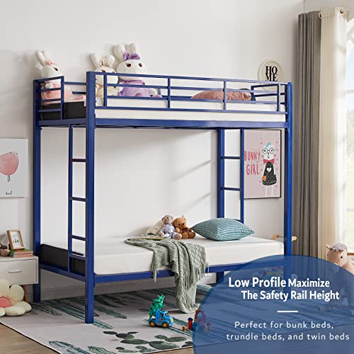 Twin Mattress, 5 Inch Cooling Gel Memory Foam Mattress in a Box with Breathable Cover Medium Firm Twin Bed Mattress for Bunk Bed, Trundle Bed, Pressure Relief, CertiPUR-US Certified